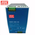 MEANWELL 75w to 480watt slim and economical NDR series din rail mount switch power supply 48VDC 10a with ul ce NDR-480-48